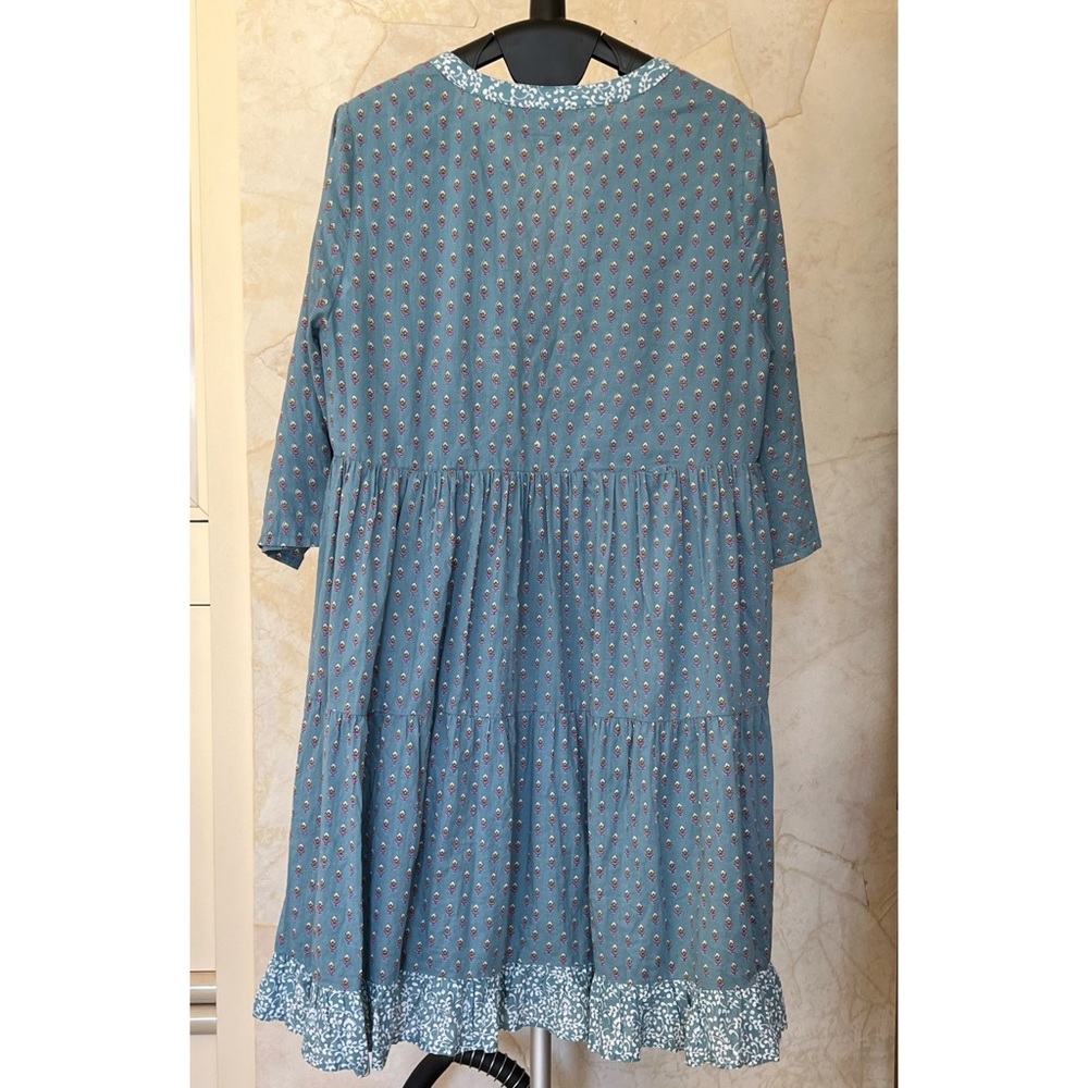 NWOT Roller Rabbit Tiered Peasant Dress - S - Picture 7 of 9